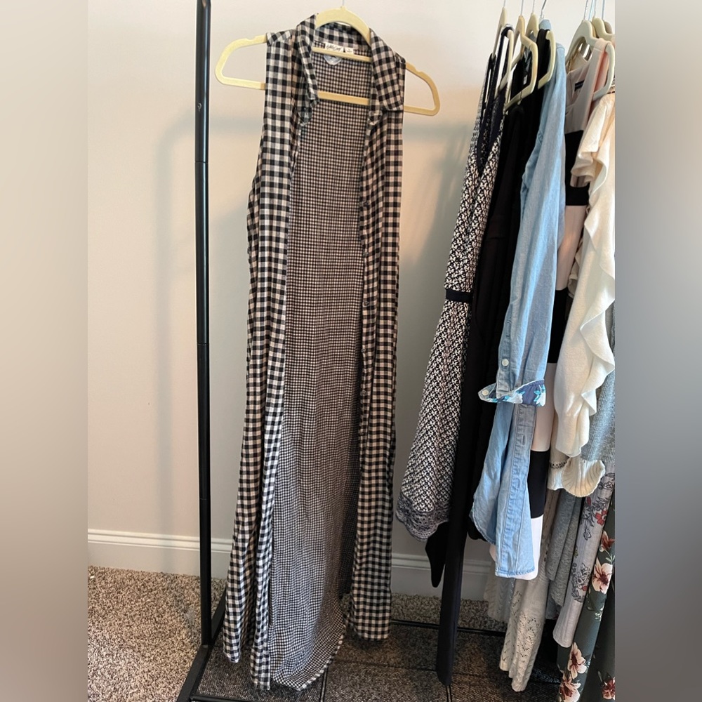 Boutique brand button up dress